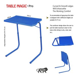 Table Magic Pro | Ultra Strong TableMate with Cup Holder Multipurpose Laptop Study Table